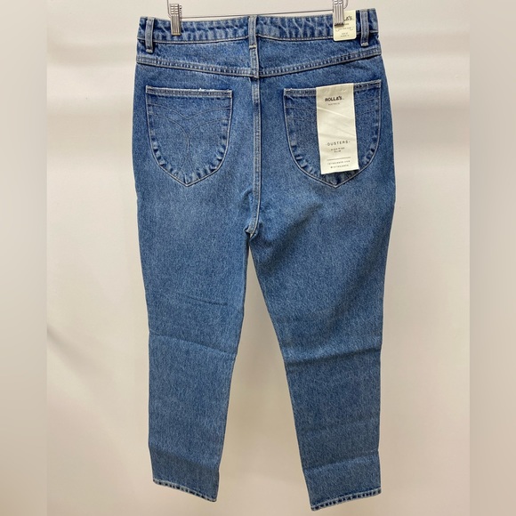 BNWT Rolla’s, Slim Straight, Dusters, Highrise Jeans. Premium Denim - Picture 3 of 5